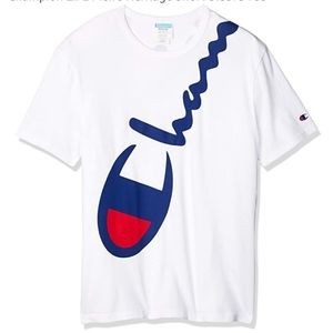 Champion Shoulder Logo Graphic Tee